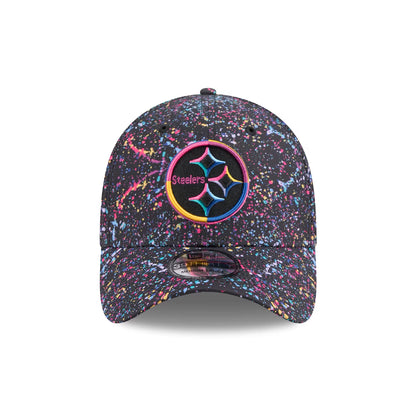 Pittsburgh Steelers New Era 2025 NFL Crucial Catch 39THIRTY Flex Hat