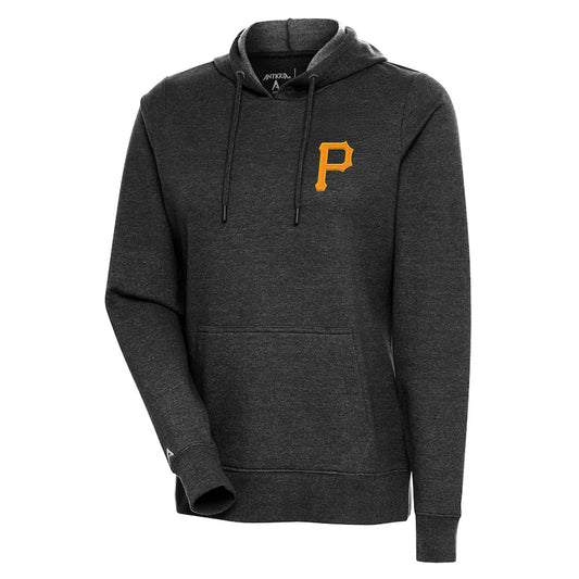 Pittsburgh Pirates Antigua Women's Action Pullover Hoodie