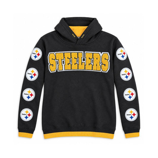 Pittsburgh Steelers Youth Chenille Pullover Hoodie