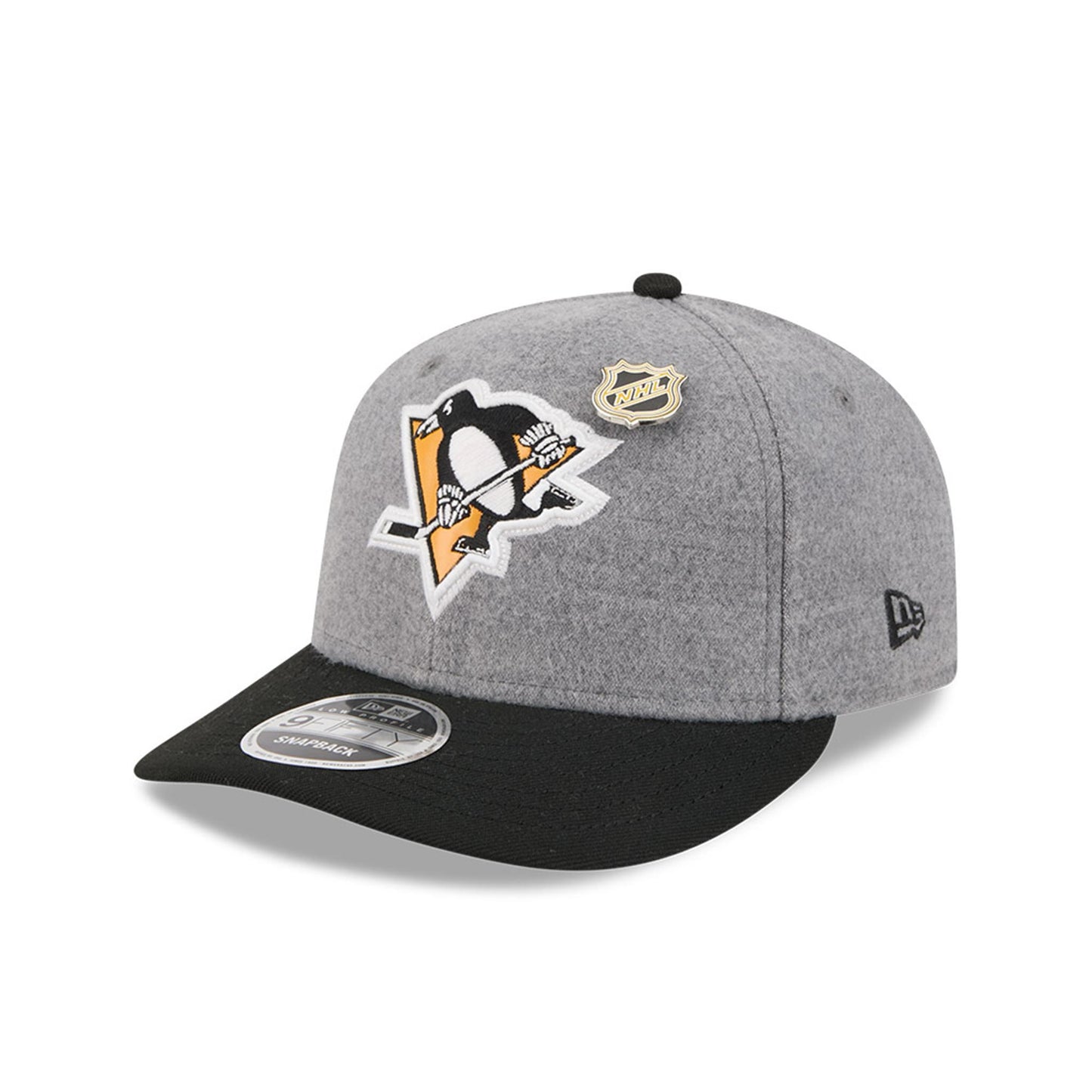 Pittsburgh Penguins New Era 9FIFTY Wool Pin Snapback
