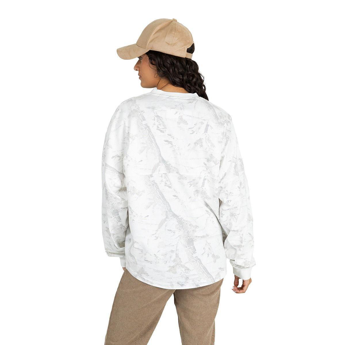Pittsburgh Steelers Women's Gameday Couture Hot Streak Oversized Camo Long Sleeve Tee