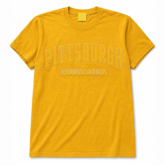 Pittsburgh Pennsylvania Appliqué Tee x Marigold