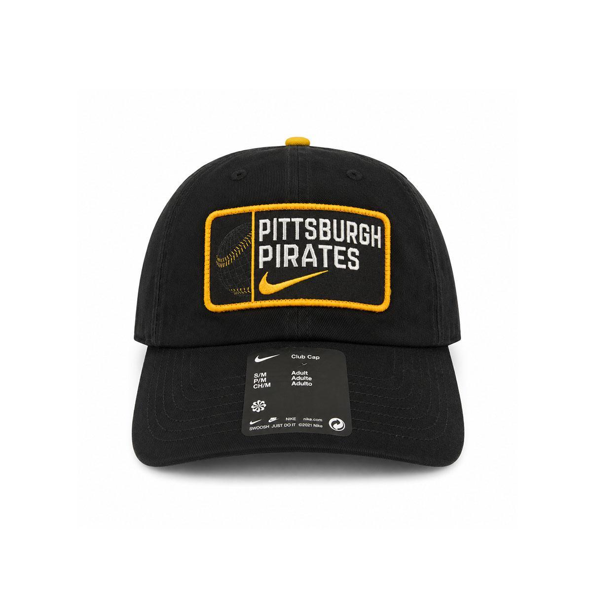 Pittsburgh Pirates Nike Black Club Cap