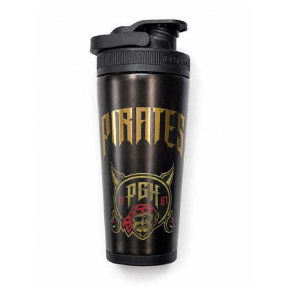 Pittsburgh Pirates City Connect 26oz. 4D Stainless Steel Shaker Bottle