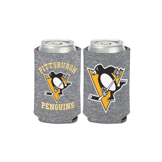 Pittsburgh Penguins Heather Grey Can Cooler