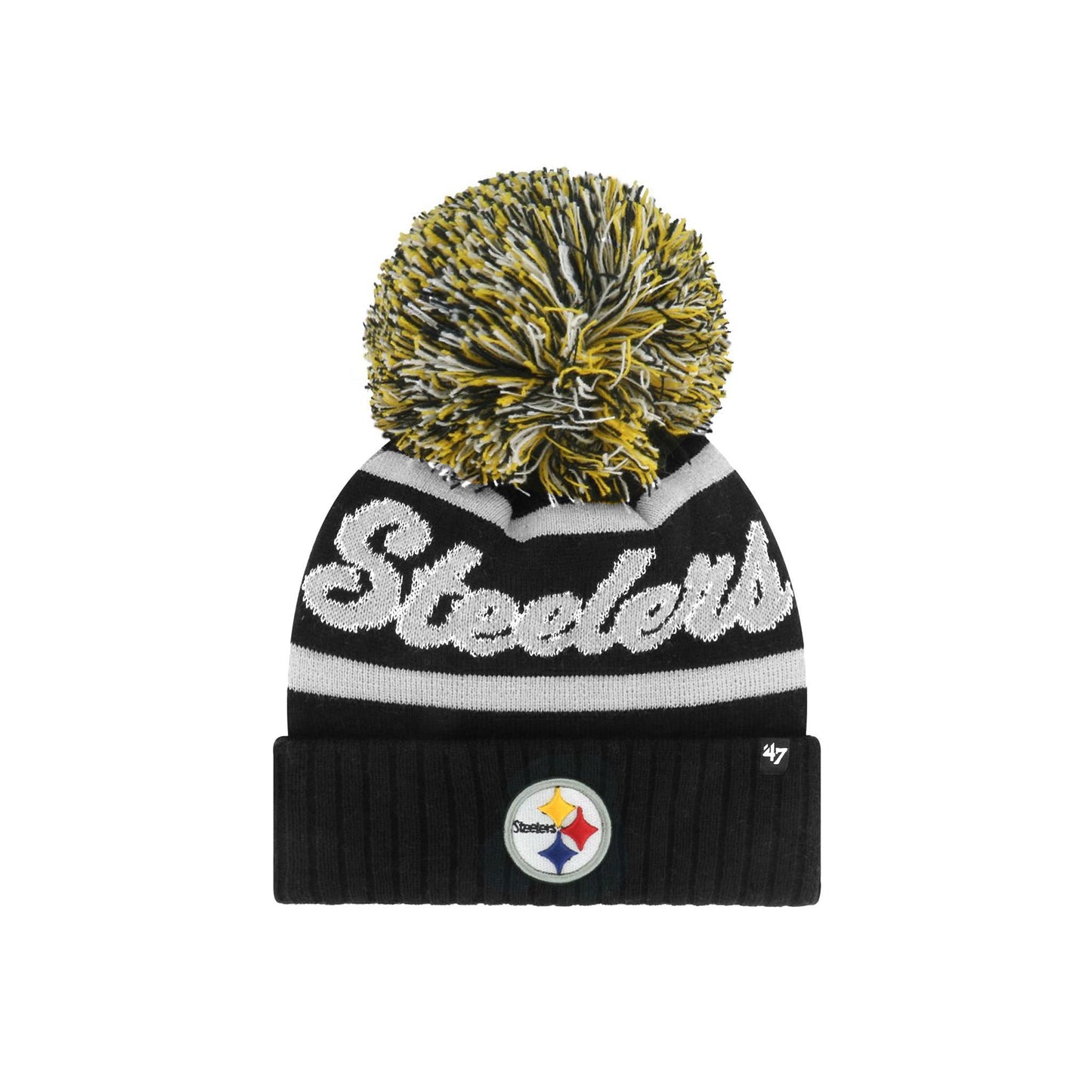 Pittsburgh Steelers Women's '47 Brand Spirited Cuff Knit Hat