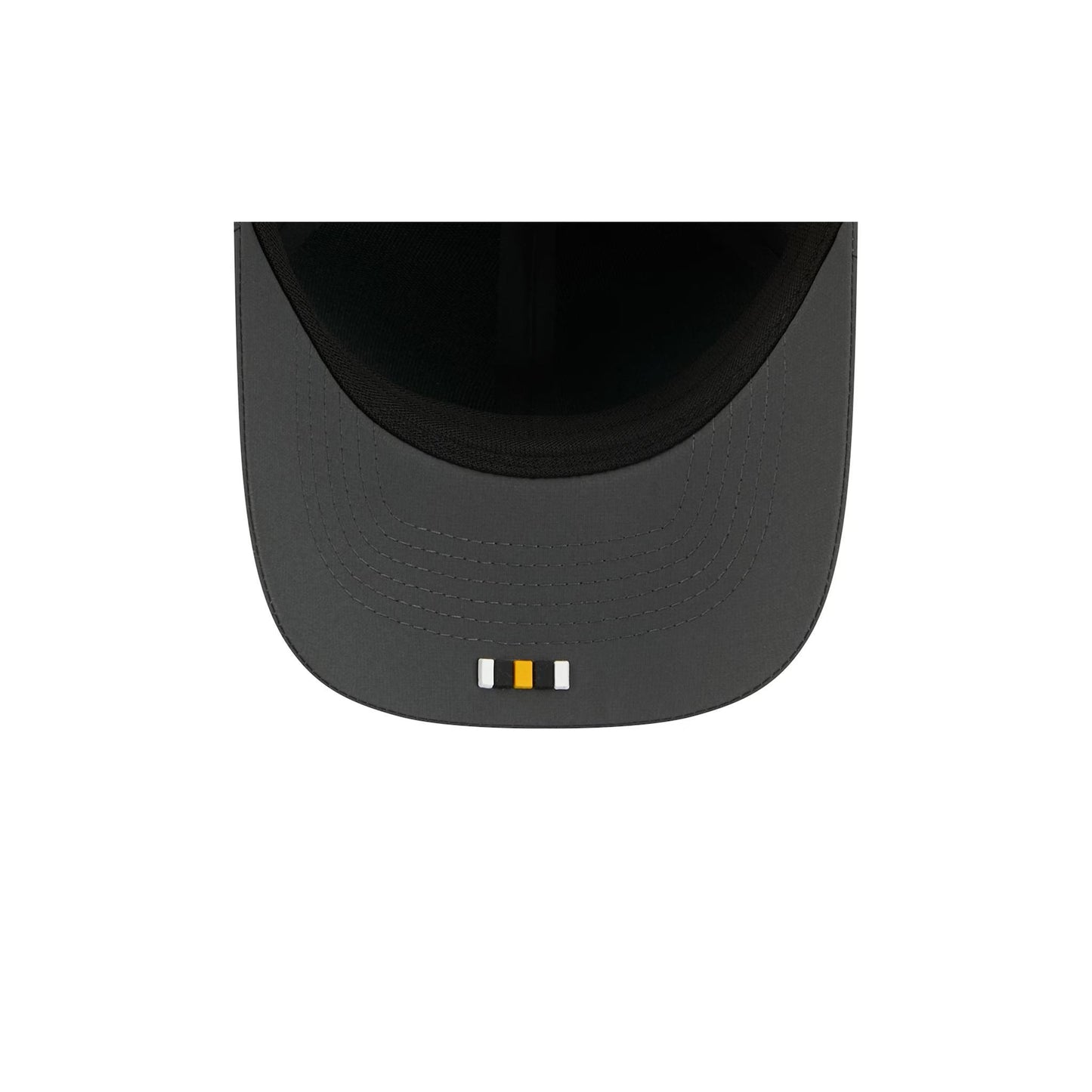 Pittsburgh Steelers New Era 2025 Sideline Cold Weather 9FORTY Charcoal M-Crown Adjustable Hat