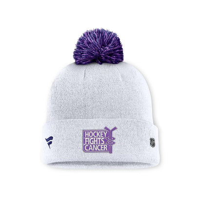 Pittsburgh Penguins Fanatics Authentic Pro Hockey Fights Cancer Cuffed Knit Pom Beanie