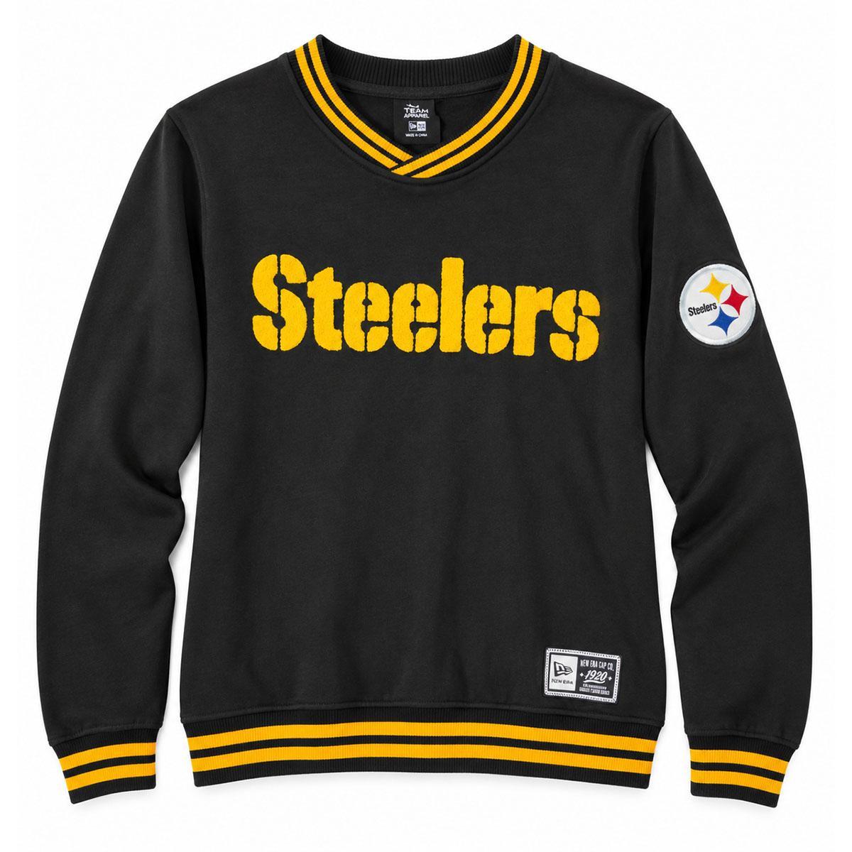 Pittsburgh Steelers Chenille Pullover Sweatshirt
