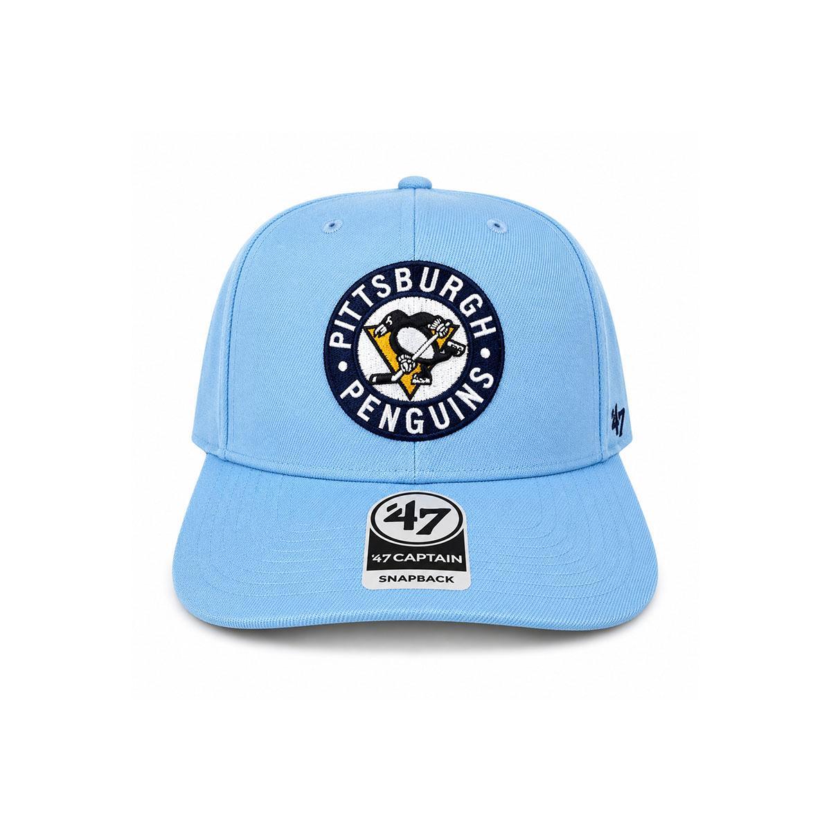Pittsburgh Penguins Light Blue '47 Captain Snapback