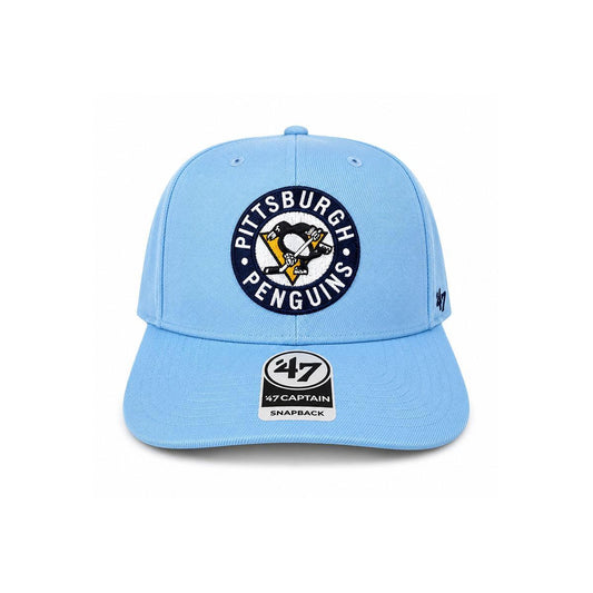 Pittsburgh Penguins Light Blue '47 Captain Snapback