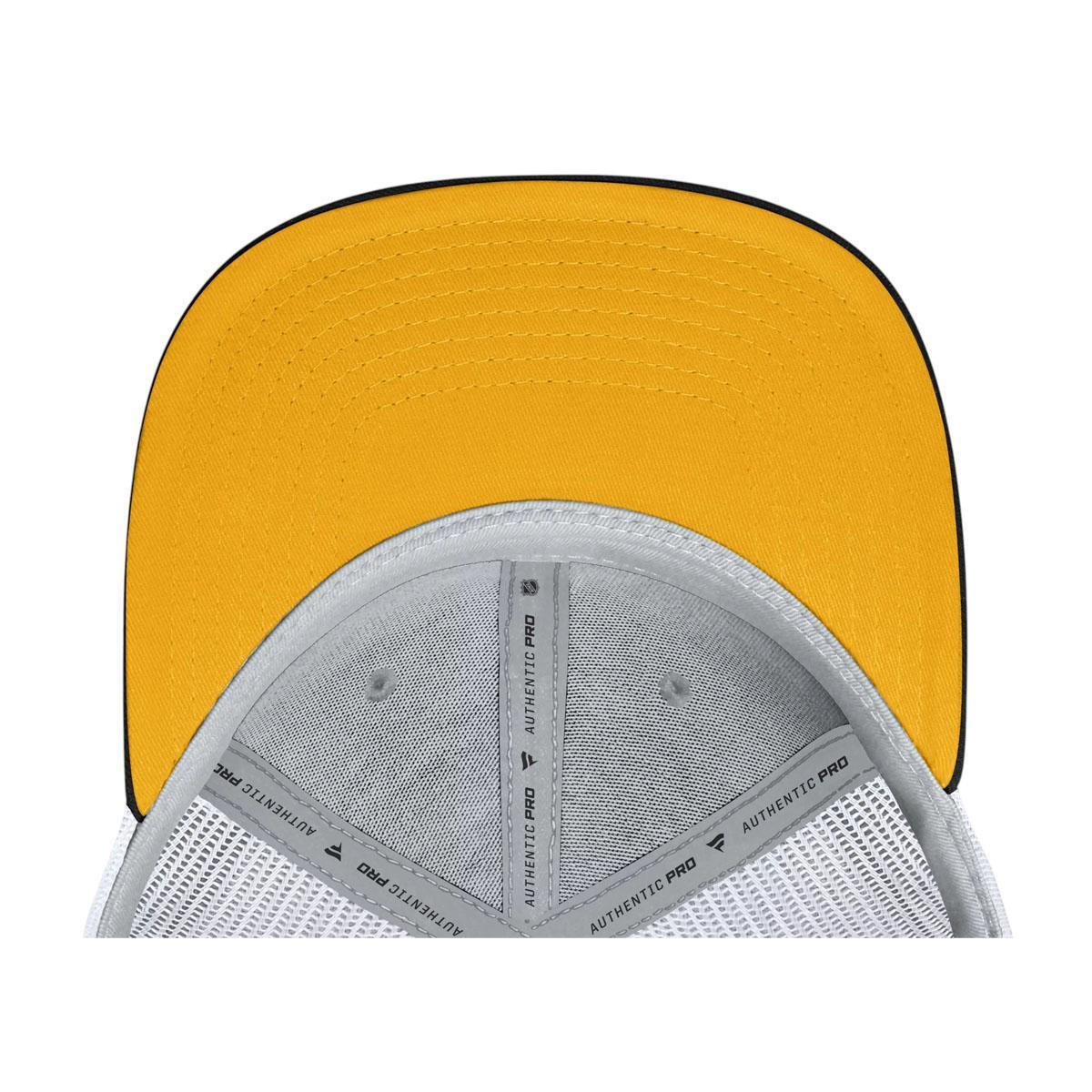 Pittsburgh Penguins Yellow Structured Adjustable Hat