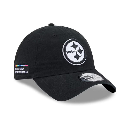 Pittsburgh Steelers New Era Black 2026 NFL Crucial Catch Casual Classic Adjustable Hat