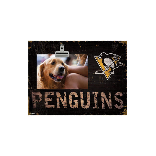 Pittsburgh Penguins Team Name Clip Frame