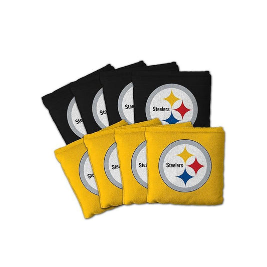 Pittsburgh Steelers Cornhole Bags 8-Pack