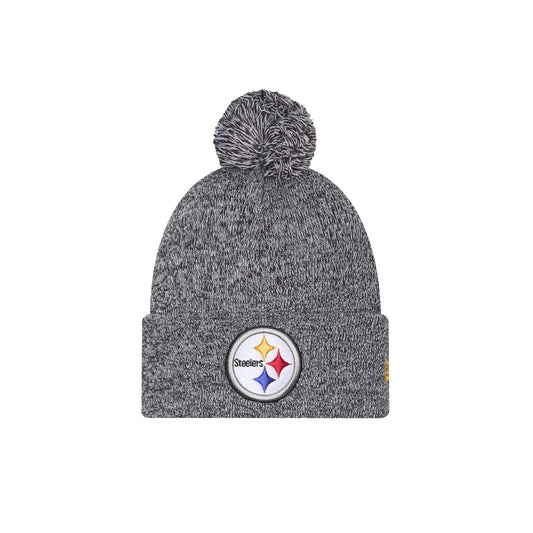 Pittsburgh Steelers New Era Marled Knit Pom Beanie