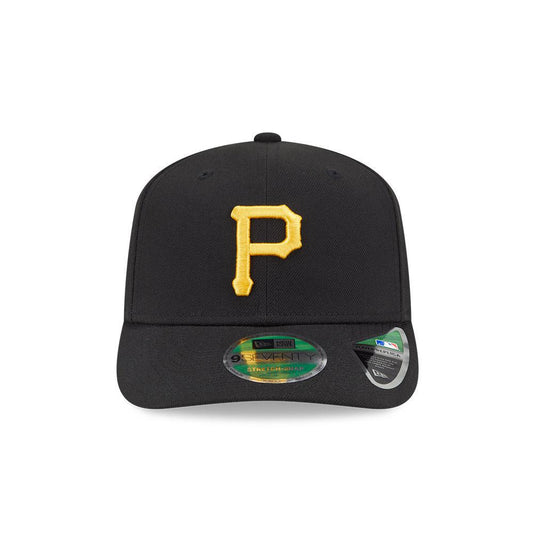 Pittsburgh Pirates New Era Black Player Replica 9SEVENTY Adjustable Hat