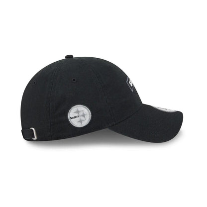 Pittsburgh Steelers New Era Black 2026 Salute To Service Casual Classic Adjustable Hat