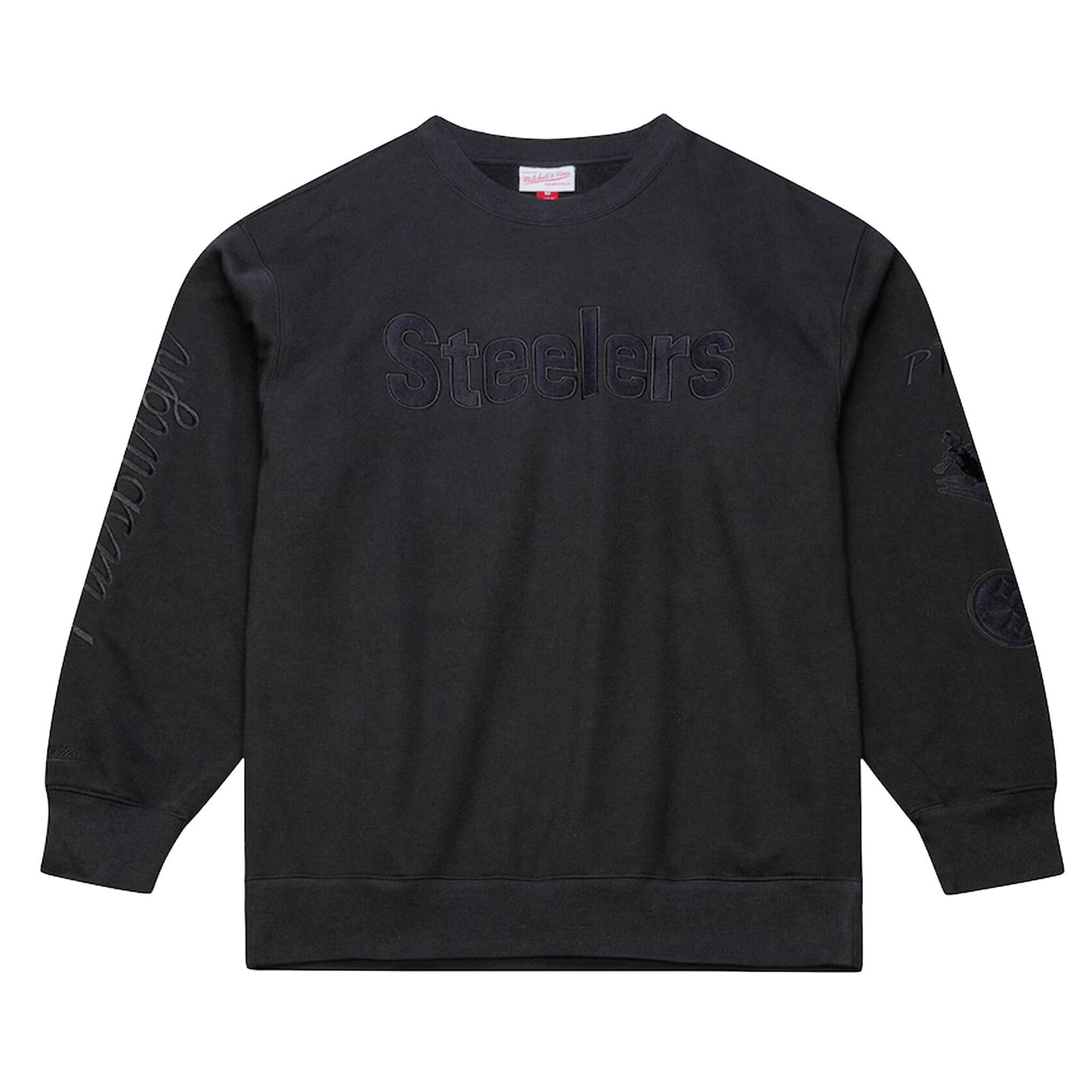 Pittsburgh Steelers Black Phantom Fleece Sweatshirt