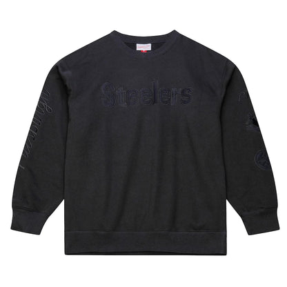 Pittsburgh Steelers Black Phantom Fleece Sweatshirt