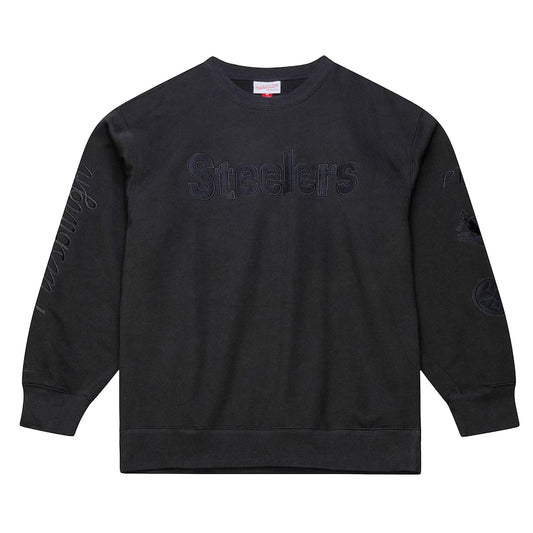 Pittsburgh Steelers Black Phantom Fleece Sweatshirt