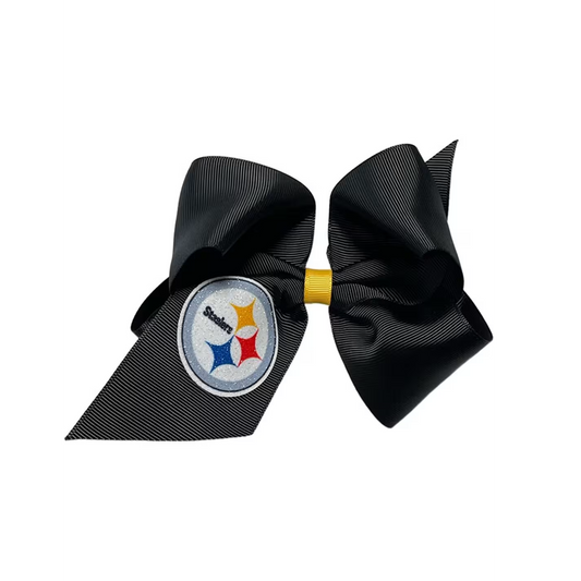 Pittsburgh Steelers Glitter Kids Hair Barrette