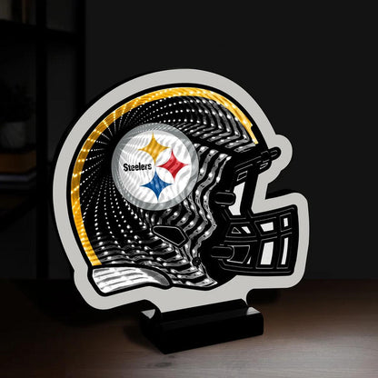 Pittsburgh Steelers 8" Team Pride LED Infinity Helmet Light