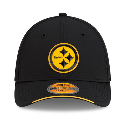 Pittsburgh Steelers New Era 2026 Sideline 39THIRTY M-Crown Flex Hat