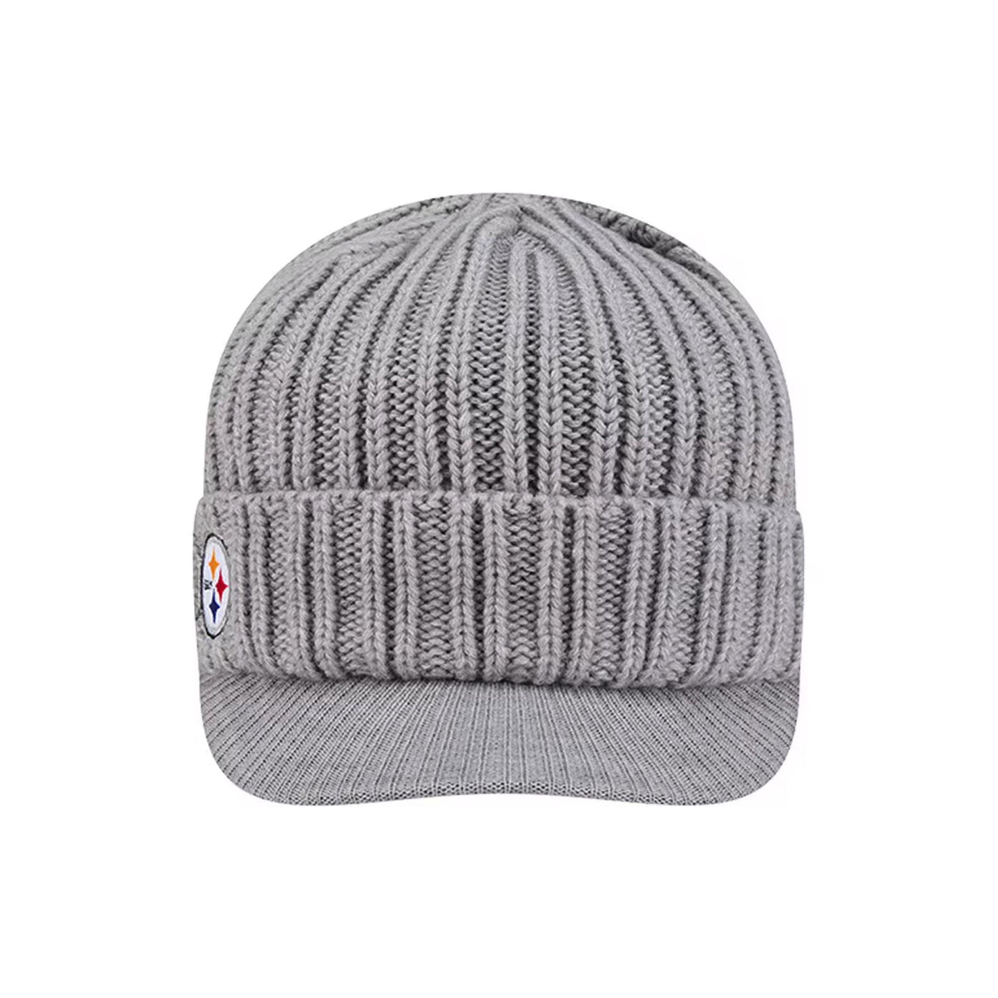 Pittsburgh Steelers New Era Knit Hat with Visor