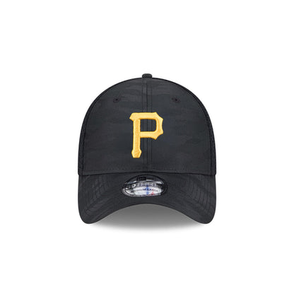 Pittsburgh Pirates Blackout Camo 39THIRTY Hat