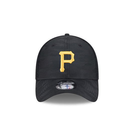 Pittsburgh Pirates Blackout Camo 39THIRTY Hat