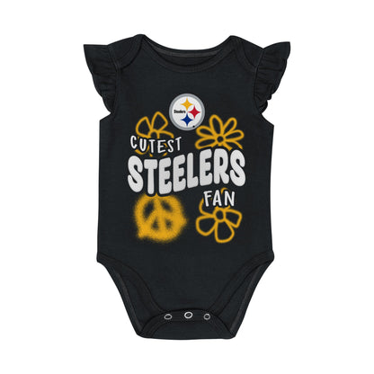 Pittsburgh Steelers 2-Piece Creeper Set