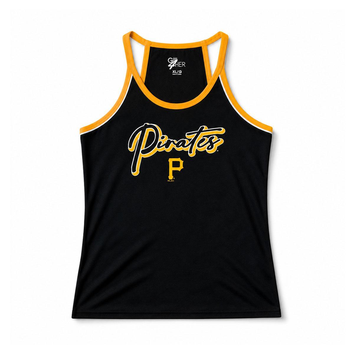 Pittsburgh Pirates Womens Retro Scrip Tank