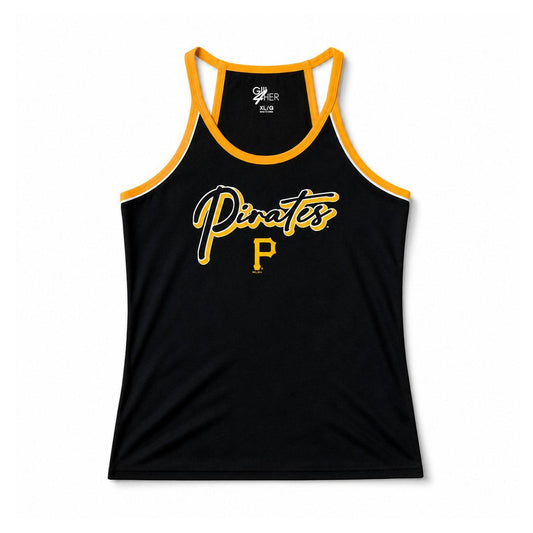 Pittsburgh Pirates Womens Retro Scrip Tank