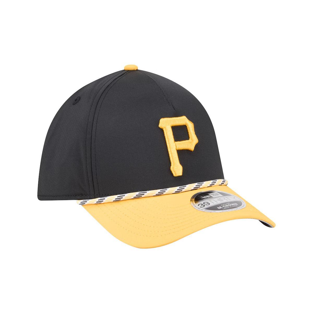 Pittsburgh Pirates New Era Rope M-Crown A-Frame 39THIRTY Flex Hat