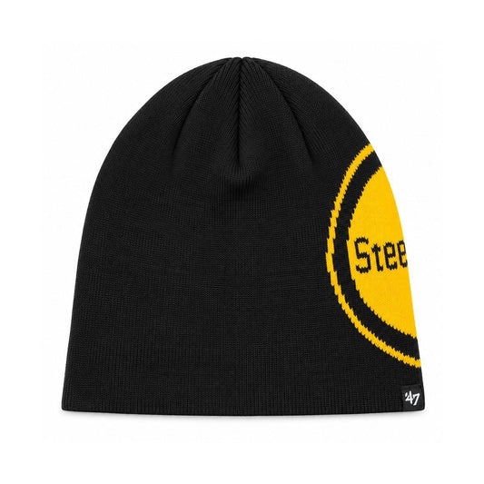 Pittsburgh Steelers Outsize Beanie Mens Knit Hat