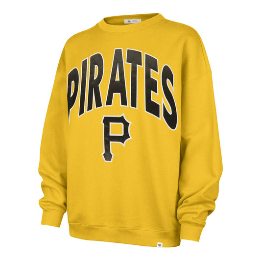 Pittsburgh Pirates Women's Galley Gold Pullover Sweatshirt
