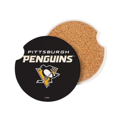 Pittsburgh Penguins Car Coaster Set