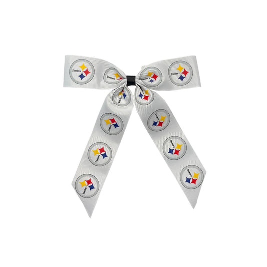Pittsburgh Steelers Cheer Pony Bow