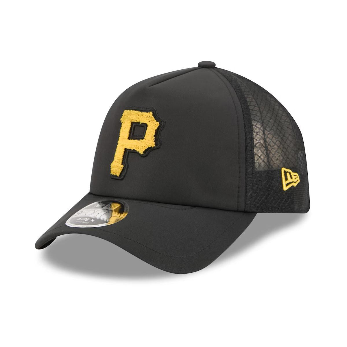 Pittsburgh Pirates New Era Black 2026 MLB All-Star Game Workout 9FORTY Apex Adjustable Hat