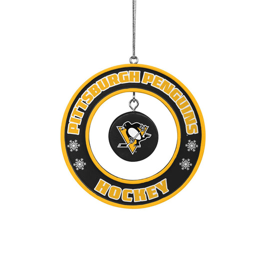 Pittsburgh Penguins Floating Puck Ornament