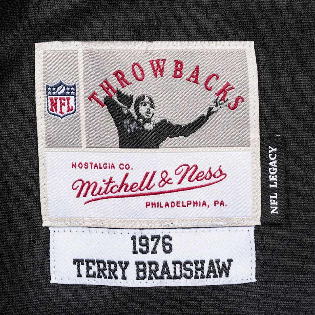 Terry Bradshaw #12 Mitchell & Ness Throwbacks 1976 NFL Legacy Jersey