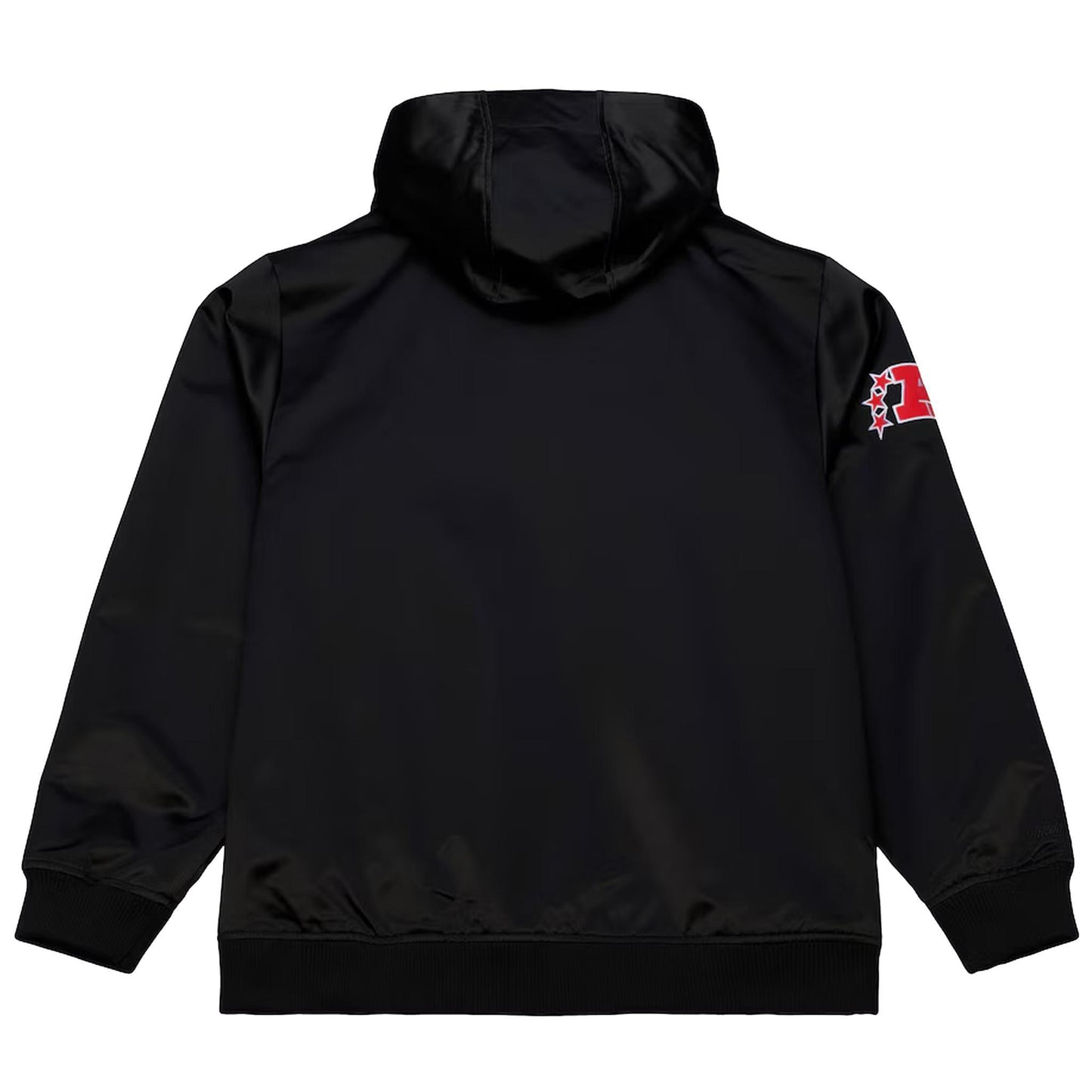 Pittsburgh Steelers Walk the Tunnel Hooded Satin Bomber Full-Zip Jacket