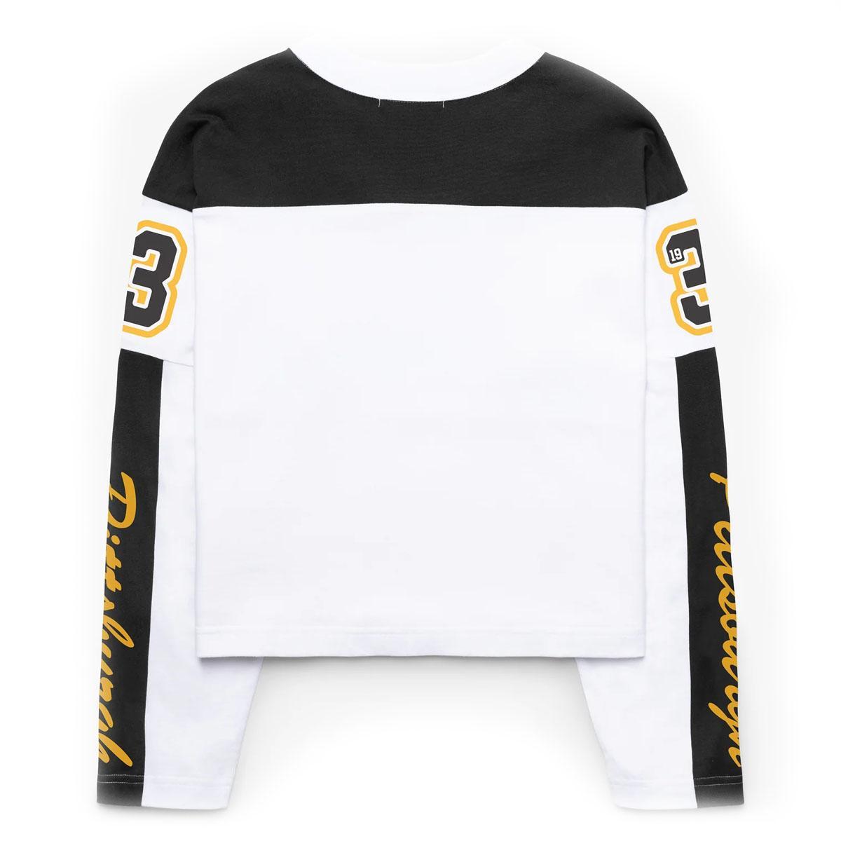 Pittsburgh Steelers Exclamation ’47 Women's Metro Jersey Tee