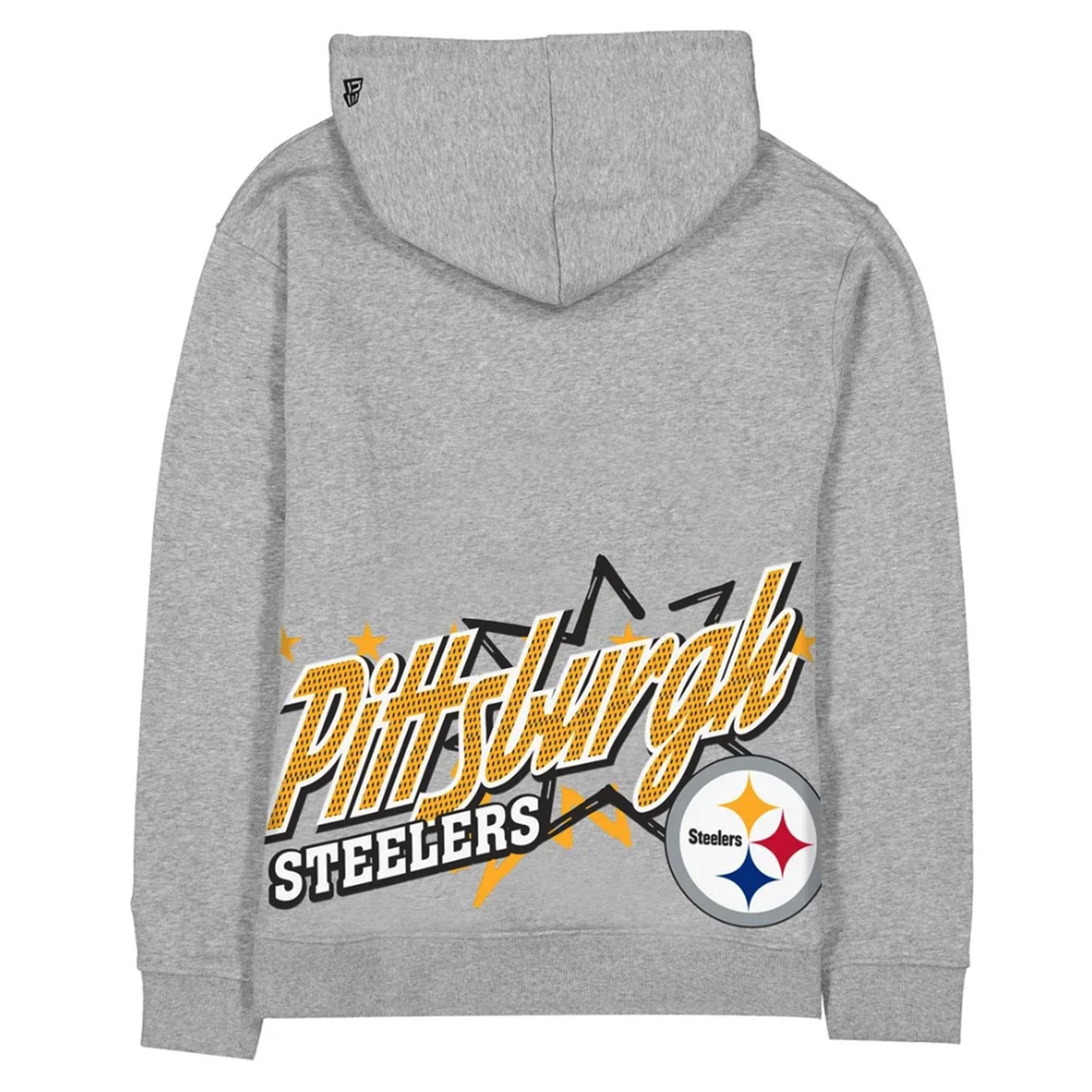 Pittsburgh Steelers Sport Classics Heather Gray Hoodie