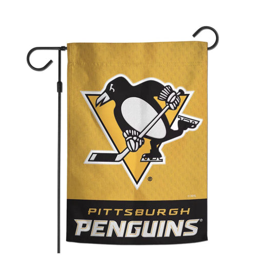 Pittsburgh Penguins WinCraft 12" x 18" Applique Garden Flag