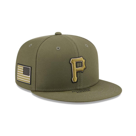 Pittsburgh Pirates New Era 2026 Armed Forces Day 9FIFTY Snapback Hat