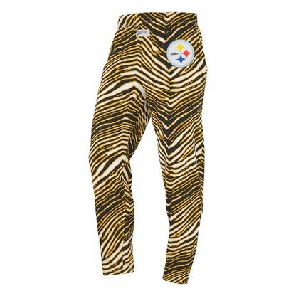 Pittsburgh Steelers Zubaz Z88 Zebra Pants
