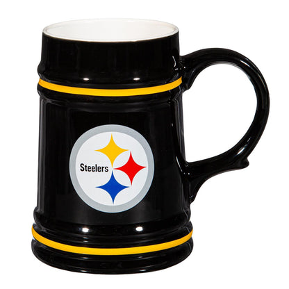 Pittsburgh Steelers 24oz. Ceramic Stein Cup with Gift Box