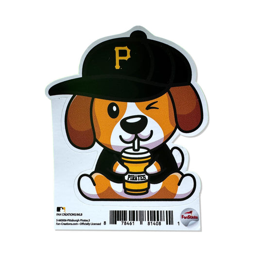 Pittsburgh Pirates 3" Pup Sticker